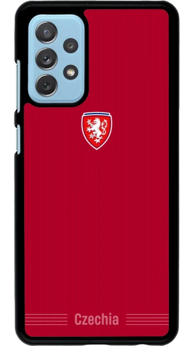Samsung Galaxy A72 Case Hülle - Tschechische Republik 2026 personalisierbares Fussballtrikot