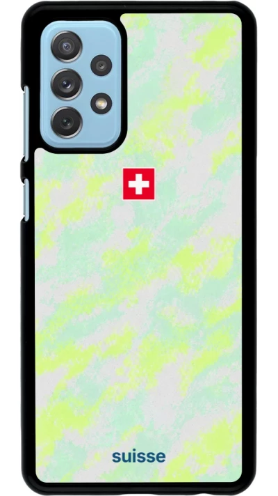 Samsung Galaxy A72 Case Hülle - Schweiz Away 2026 personalisierbares Fussballtrikot
