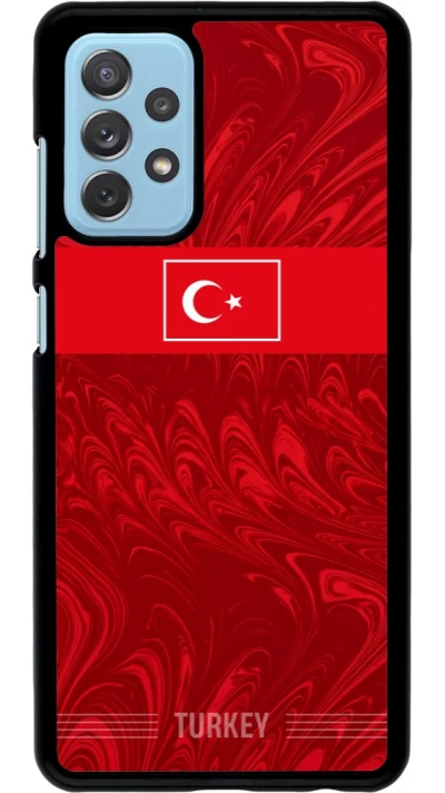 Samsung Galaxy A72 Case Hülle - Türkei 2026 personalisierbares Fussballtrikot