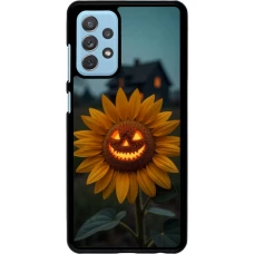 Samsung Galaxy A72 Case Hülle - Halloween 2026 Evil Sunflower
