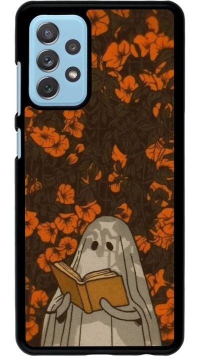 Samsung Galaxy A72 Case Hülle - Halloween 2026 Ghost reading