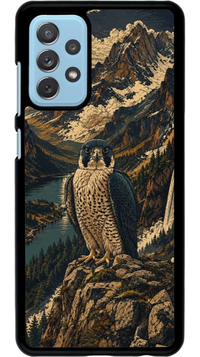 Coque Samsung Galaxy A72 - Linocut Faucun pèlerin