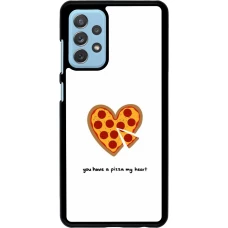 Samsung Galaxy A72 Case Hülle - Saint Valentines Day 26 You have my pizza heart
