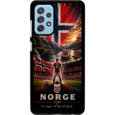 Samsung Galaxy A72 Case Hülle - Fussball Norwegen splash 2026