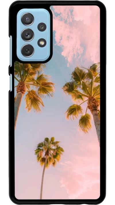 Samsung Galaxy A72 Case Hülle - Summer 2025 Palmiers
