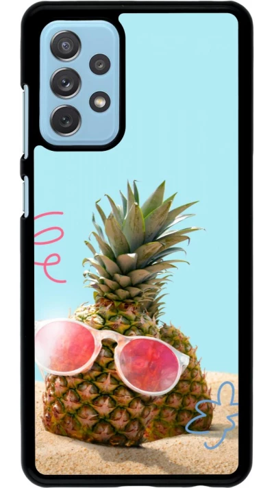 Coque Samsung Galaxy A72 - Pineapple with glasses Summer 2026