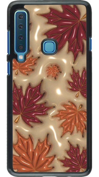 Coque Samsung Galaxy A9 - Autumn 26 3D leaves