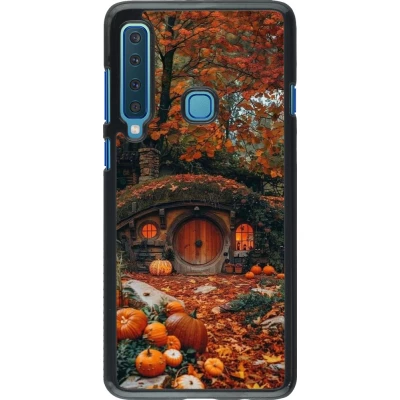 Samsung Galaxy A9 Case Hülle - Autumn 26 Hobbit house