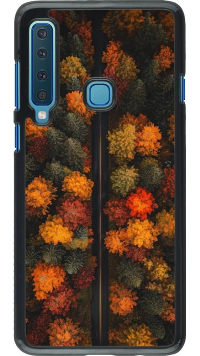Coque Samsung Galaxy A9 - Autumn 26 Road in autumn