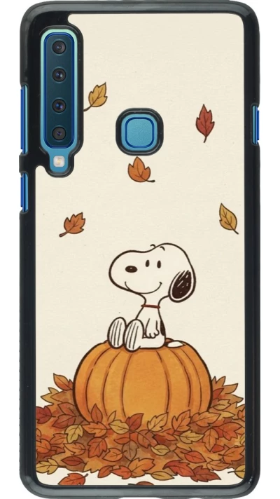 Coque Samsung Galaxy A9 - Autumn 26 Snoopy autumn