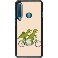 Samsung Galaxy A9 Case Hülle - Dinosaurs on bikes 2026
