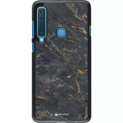 Hülle Samsung Galaxy A9 - Grey Gold Marble