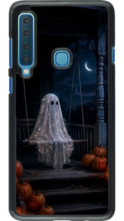 Coque Samsung Galaxy A9 - Halloween 2026 Ghost on a swing