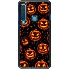 Coque Samsung Galaxy A9 - Halloween 2026 Pattern Pumpkins