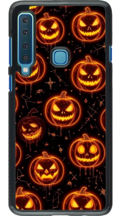 Coque Samsung Galaxy A9 - Halloween 2026 Pattern Pumpkins