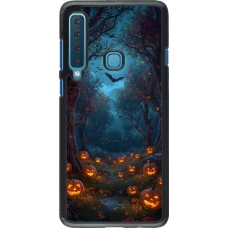 Coque Samsung Galaxy A9 - Halloween 2026 Road of Pumpkins