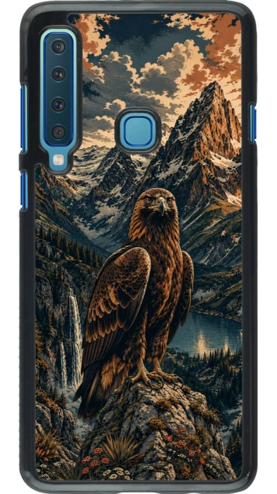 Coque Samsung Galaxy A9 - Linocut Aigle Royal