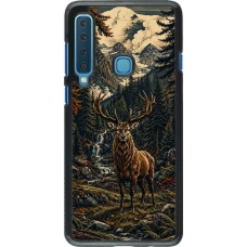 Coque Samsung Galaxy A9 - Linocut Cerf