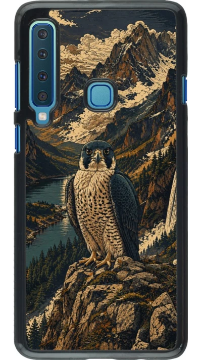 Coque Samsung Galaxy A9 - Linocut Faucun pèlerin