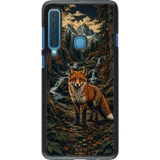 Coque Samsung Galaxy A9 - Linocut Renard