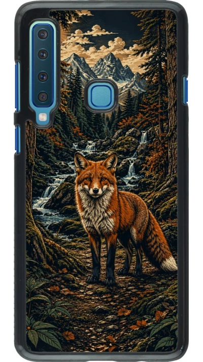 Coque Samsung Galaxy A9 - Linocut Renard