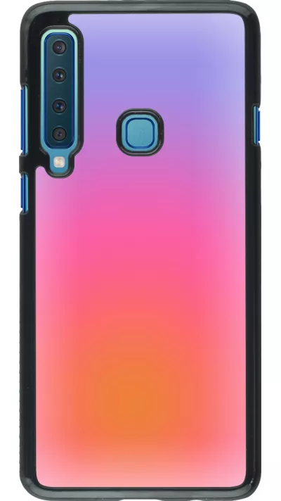 Samsung Galaxy A9 Case Hülle - Orange Pink Blue Gradient
