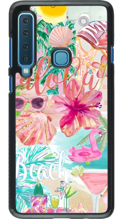 Coque Samsung Galaxy A9 - Preppy Collage Aloha