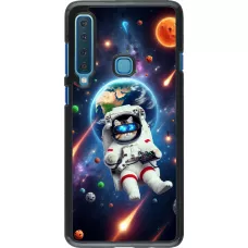 Samsung Galaxy A9 Case Hülle - VR SpaceCat Odyssee