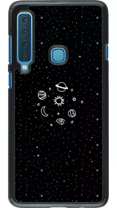 Coque Samsung Galaxy A9 - Space Doodle