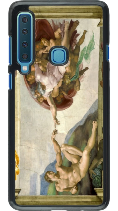 Coque Samsung Galaxy A9 - Tableau art - La Création d’Adam - Michel-Ange