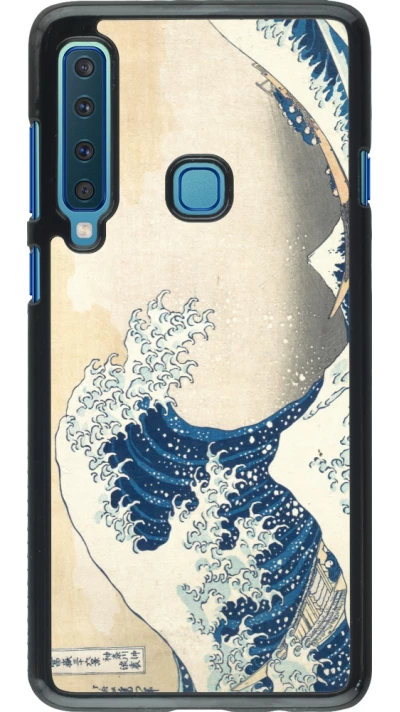 Coque Samsung Galaxy A9 - Tableau art - La Grande Vague de Kanagawa - Hokusai