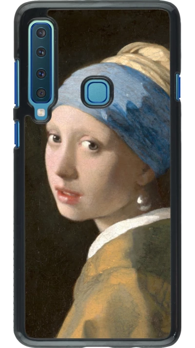 Coque Samsung Galaxy A9 - Tableau art - La Jeune fille à la perle - Johannes Vermeer