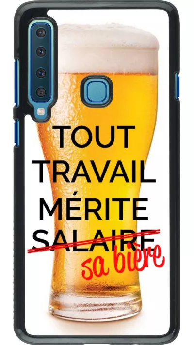 Coque Samsung Galaxy A9 - Tout travail mérite sa bière