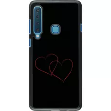 Samsung Galaxy A9 Case Hülle - Valentine 2023 attached heart