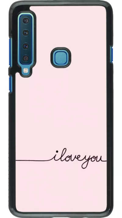 Coque Samsung Galaxy A9 - Valentine 2023 i love you writing