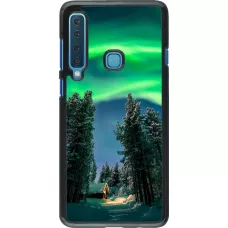Samsung Galaxy A9 Case Hülle - Winter 22 Northern Lights