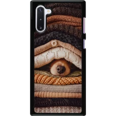 Samsung Galaxy Note 10 Case Hülle - Autumn 26 Dog under the covers