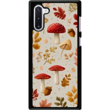 Samsung Galaxy Note 10 Case Hülle - Autumn 26 Mushrooms and leaves