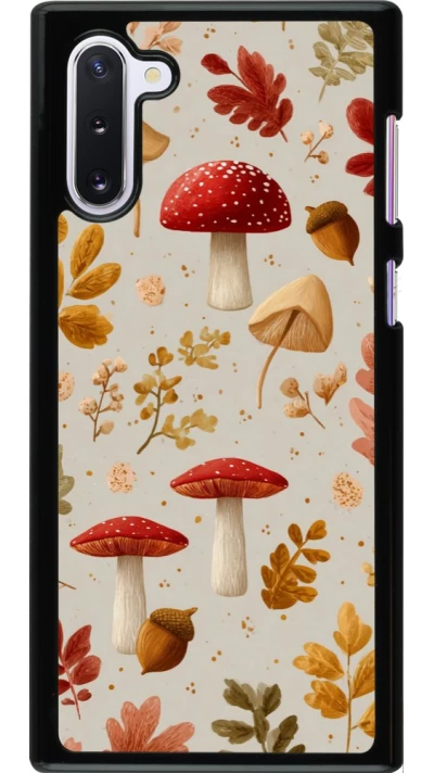 Coque Samsung Galaxy Note 10 - Autumn 26 Mushrooms and leaves