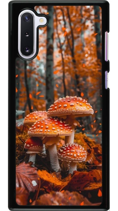 Coque Samsung Galaxy Note 10 - Autumn 26 Mushrooms in the woods