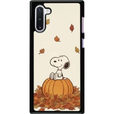 Coque Samsung Galaxy Note 10 - Autumn 26 Snoopy autumn