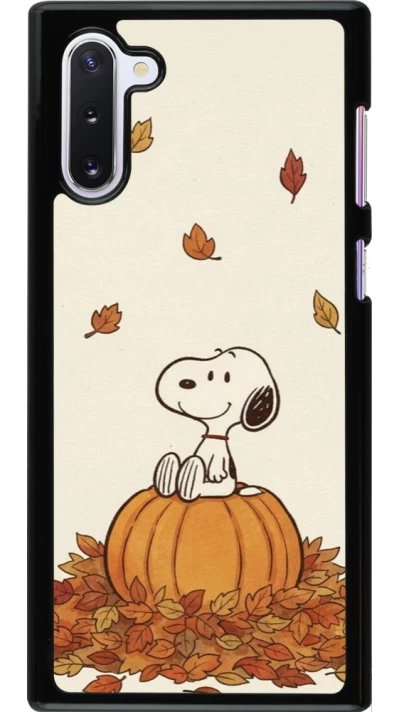 Coque Samsung Galaxy Note 10 - Autumn 26 Snoopy autumn