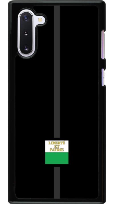 Samsung Galaxy Note 10 Case Hülle - Kanton VD schwarz