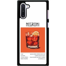 Samsung Galaxy Note 10 Case Hülle - Cocktail Rezept Negroni