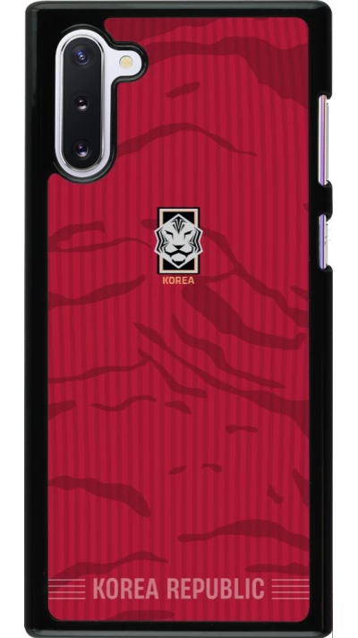 Samsung Galaxy Note 10 Case Hülle - Südkorea 2026 personalisierbares Fussballtrikot