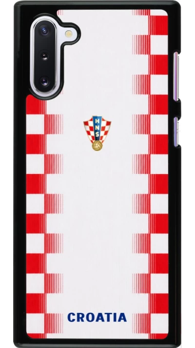 Samsung Galaxy Note 10 Case Hülle - Kroatien 2026 personalisierbares Fussballtrikot