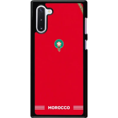 Samsung Galaxy Note 10 Case Hülle - Marokko 2026 personalisierbares Fussballtrikot