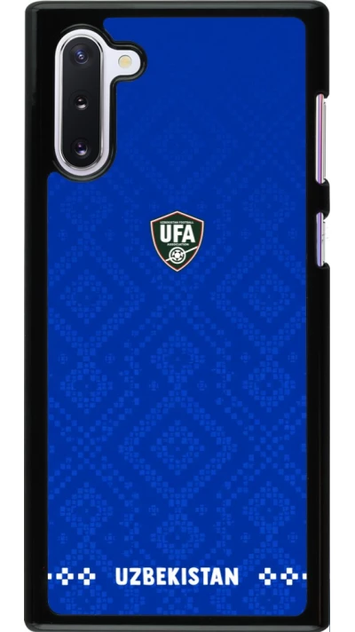 Samsung Galaxy Note 10 Case Hülle - Usbekistan 2026 personalisierbares Fussballtrikot