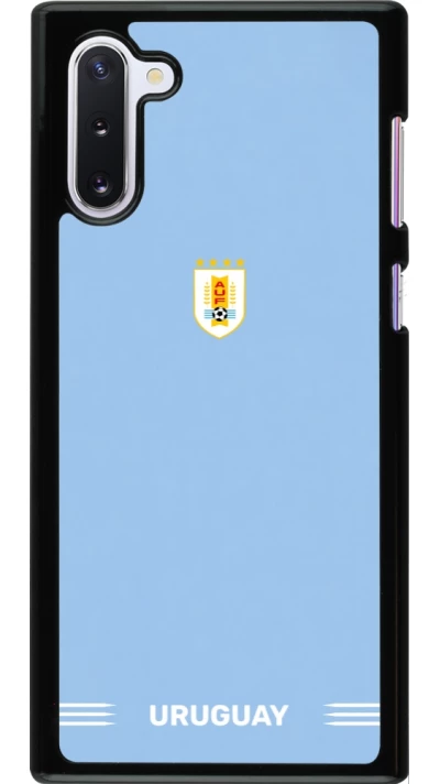 Samsung Galaxy Note 10 Case Hülle - Uruguay 2026 personalisierbares Fussballtrikot