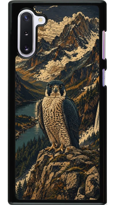 Coque Samsung Galaxy Note 10 - Linocut Faucun pèlerin